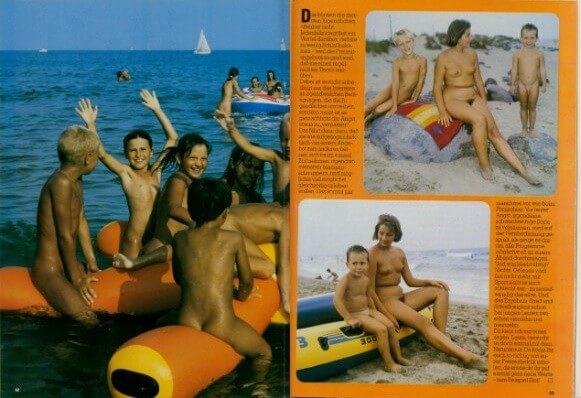 Jung und Frei Nr 36 - A spontaneous movement toward nudity