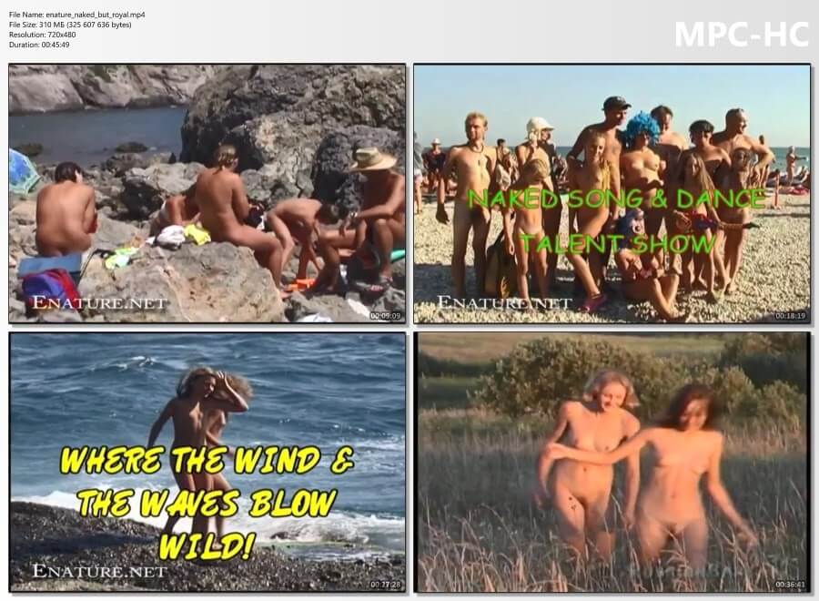 Enature - Naked royal vacation at sea - Freedom and harmony in the practice of nudism and the naturist movement