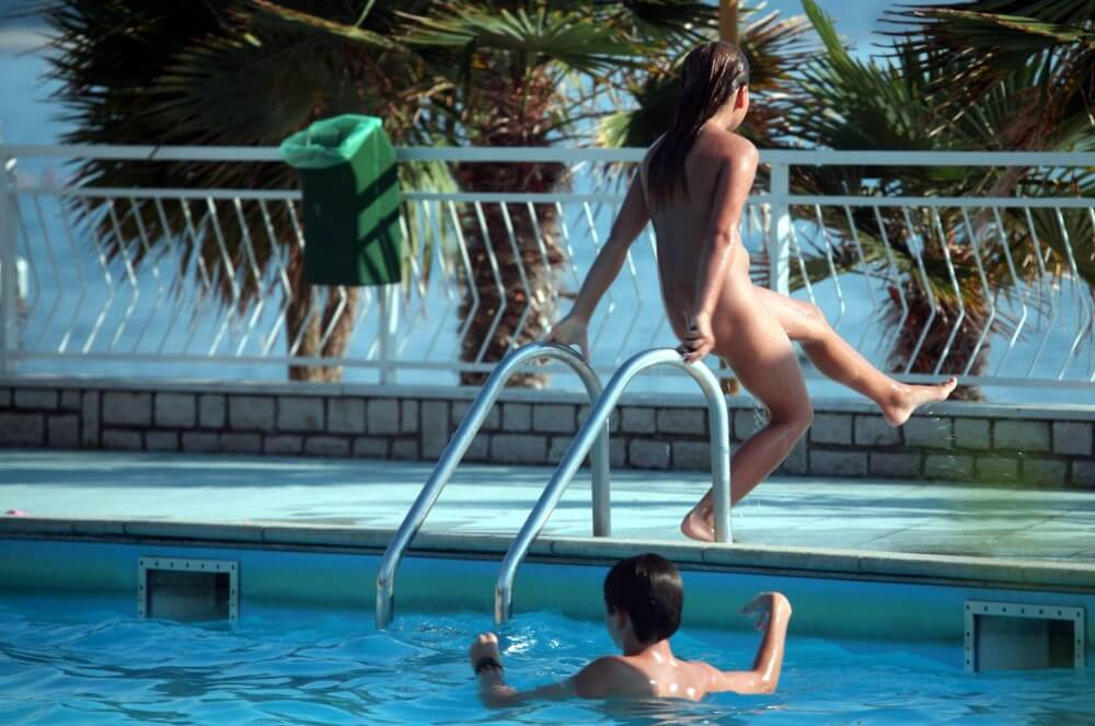 Pool Assortment Nudism Life - Lightness and ease as the main traits of naturists
