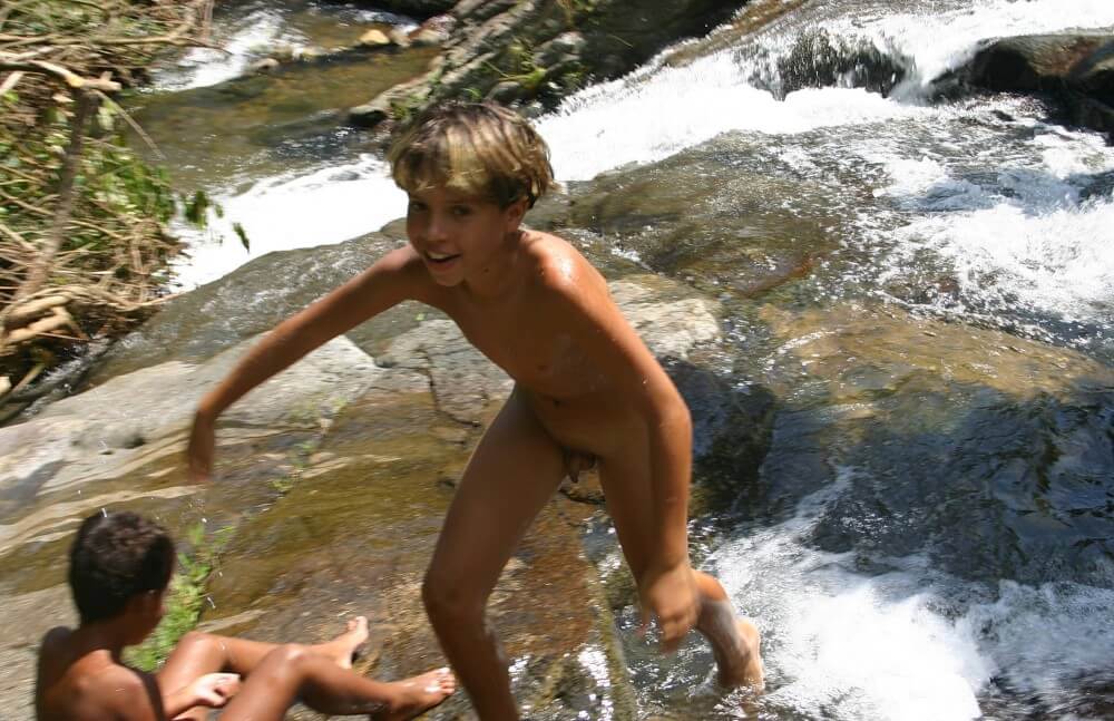 Brazilian Cliff Slide pics - Love for oneself and nature as the foundation of the naturist lifestyle