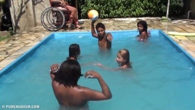 Oceanic Backyard Noon # 1 Full HD - Health and well-being are enhanced through naturism and nudism