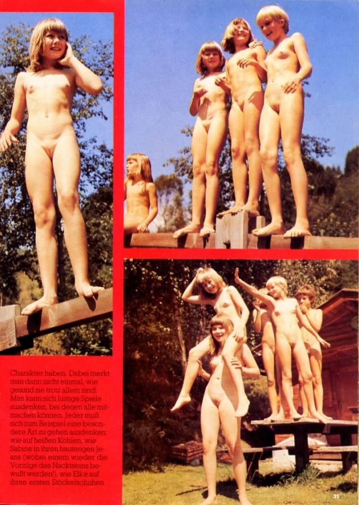 Jung und Frei Nr 9 - Nudity fosters trust and mutual understanding among people
