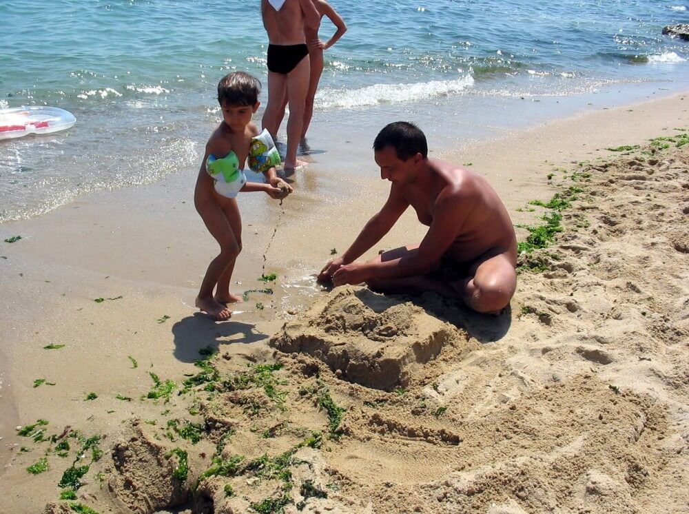 Bulgarian Sandy Paint Over - Admission Permitted Only in the Nude