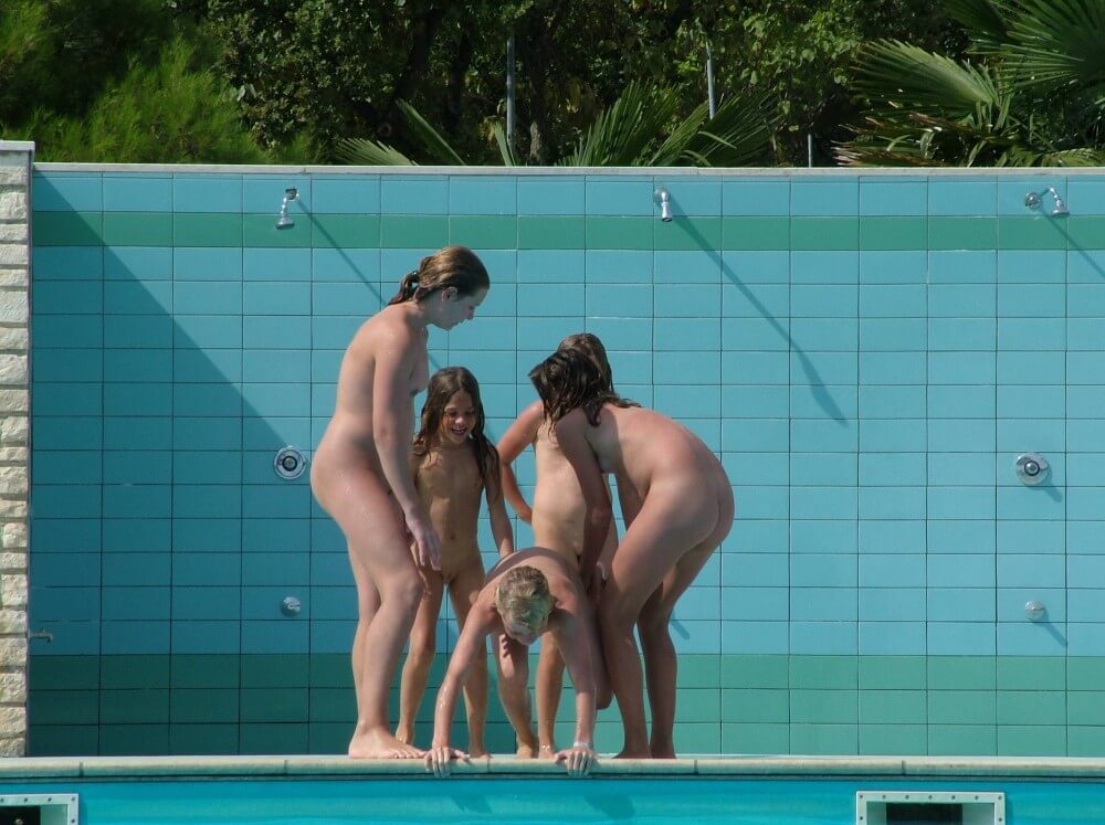 FKK Outdoor Children Pool pics - Nudity in nudism is a form of honesty with oneself