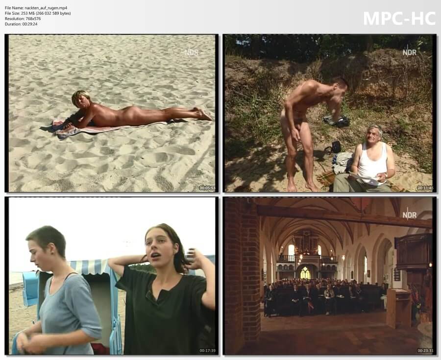 Nudist movie die nackten auf rugen HD - Complete Natural Nudity