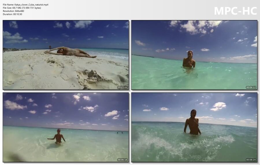 Katya clover cuba naturist - Nature is considered the bodys natural clothing