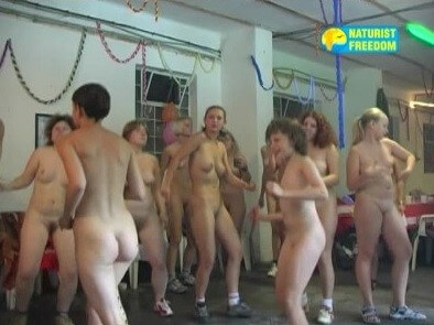 Naturist Freedom: Discotheque in a Cellar - Living freely and naturally is the dream of naturism and nudism advocates