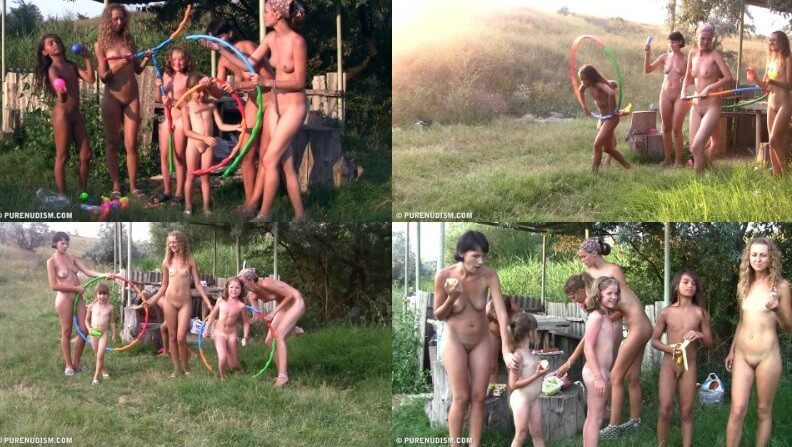 Countryside lounging 2 Full HD video - Naturism is about peace and tranquility