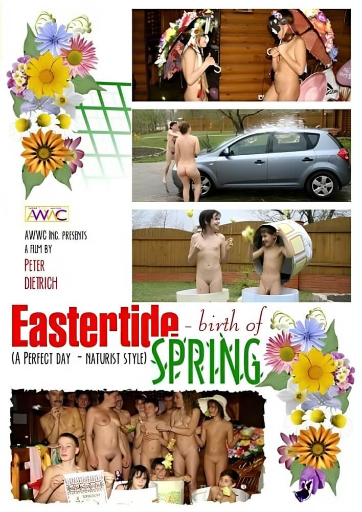 Enature, AWWC – Eastertide Birth Of Spring film - People come together in unity with nature to take off their clothes