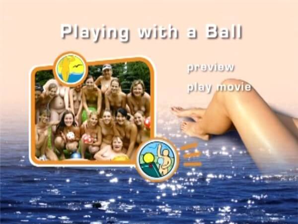 Naturist Freedom: Playing with a ball - Naturists are open to new ideas and experiences