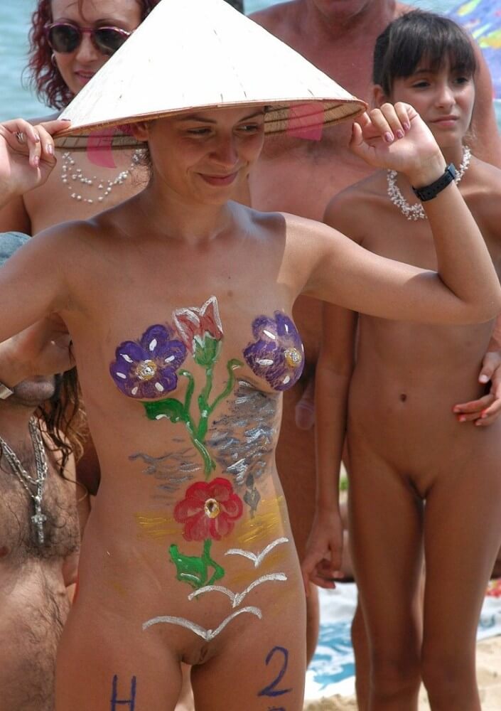 Nudist gathering on the beach video - Nudism is part of life