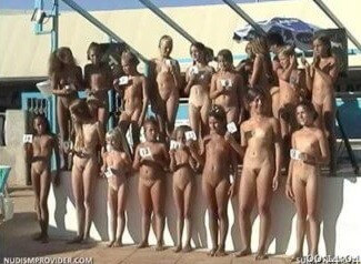 Junior Miss Pageant France video 2 - Nudity is an integral part of life in nature