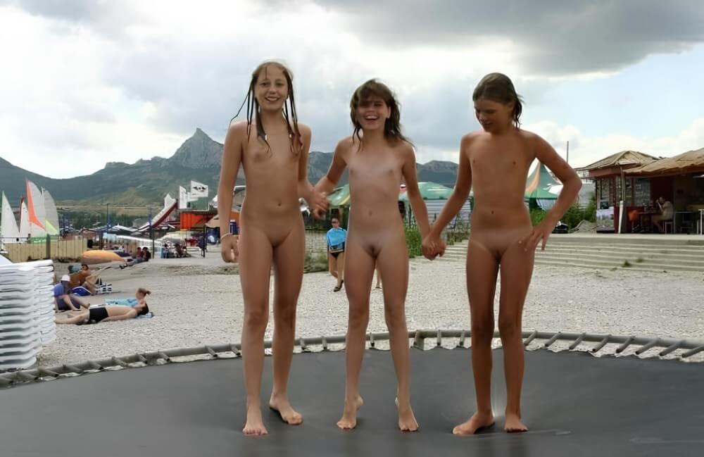 Trampoline pics - It helps people understand that the naked body is not an object to be judged