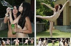Naturism photo gallery # 47 - People come together in unity with nature to take off their clothes