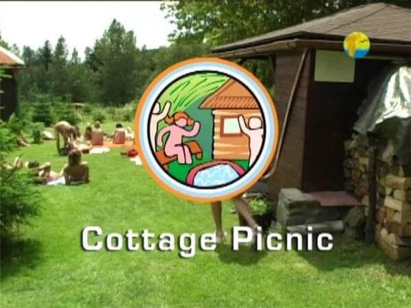 Naturist Freedom: Cottage Picnic DVD - In naturism, sincerity and honesty are valued