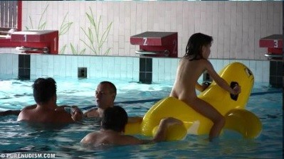 Floating On Our Rafts 1 - A slight inclination toward nudism