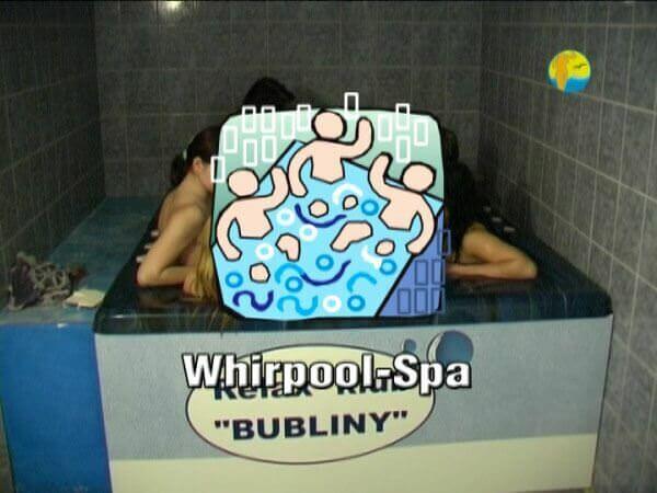 Naturist Freedom: Whirpool Spa - The idea of being naked is good