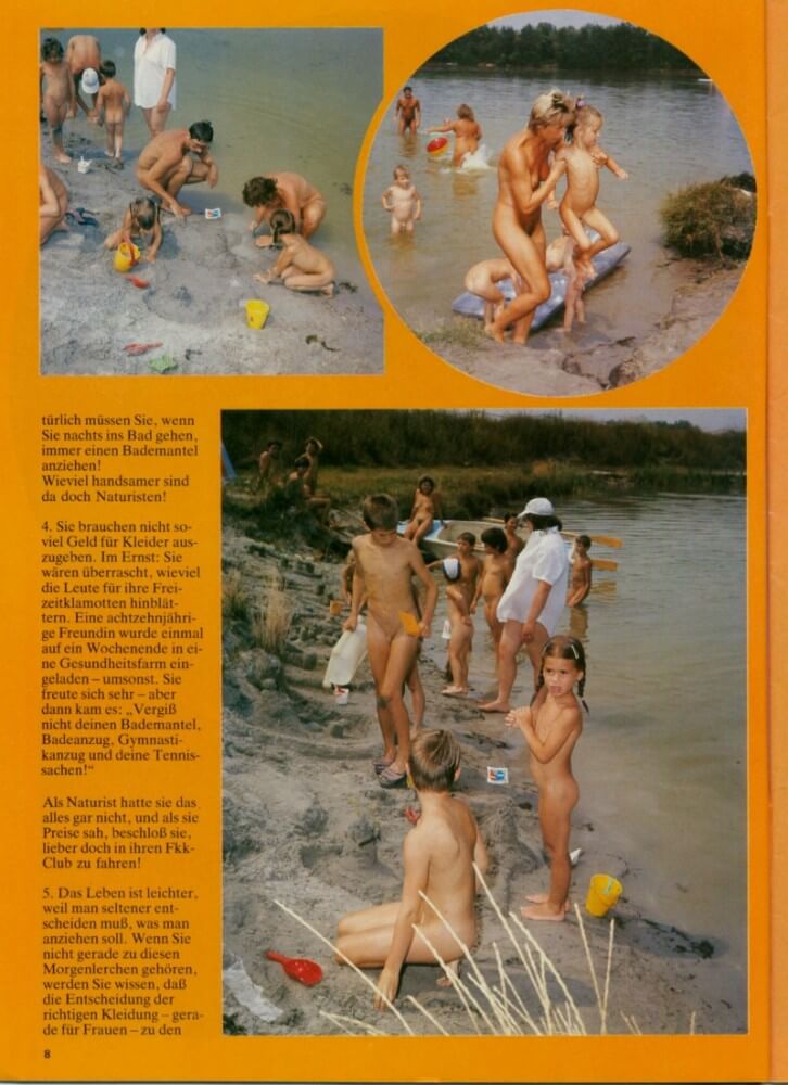Jung und Frei Nr 39 - Visiting the Beach Without Clothes