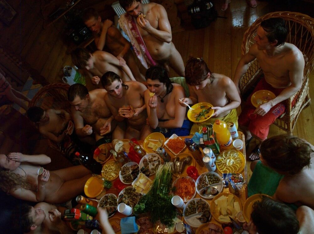 Family Valentines Dinning pics - Naturism as a lifestyle