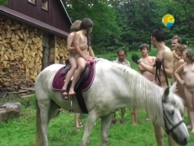 Naturist Freedom: In the Sun - A nude person strives for inner harmony and peace of mind