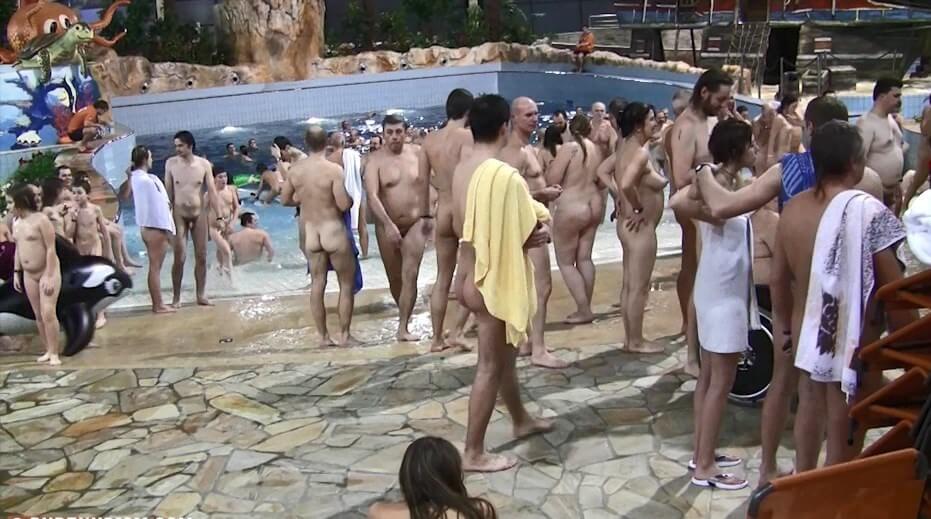 Aquatic park reunion video - Naturism and respect for nature