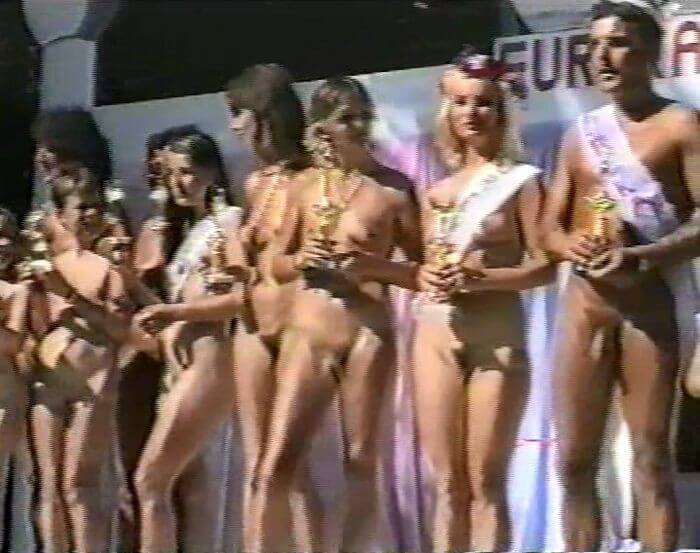 Miss Eureka 1988 video - Spiritual and physical harmony are essential in nudist culture