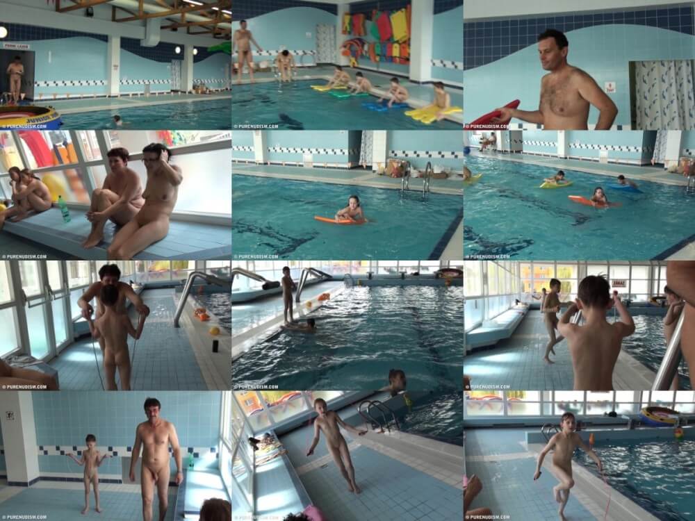 Poolside activities 2 Full HD - We are naked in the bosom of nature