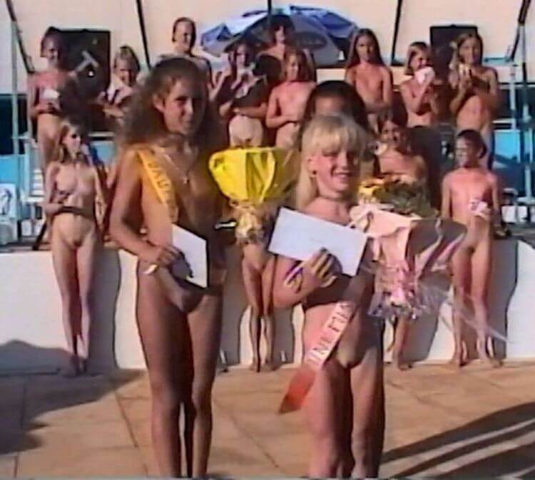 Poolside Pageant Classics Full HD video - Nudism and natural harmony
