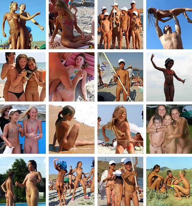 A new collection of beautiful nudist photos - Nature is the best home for those who practice naturism and nudism