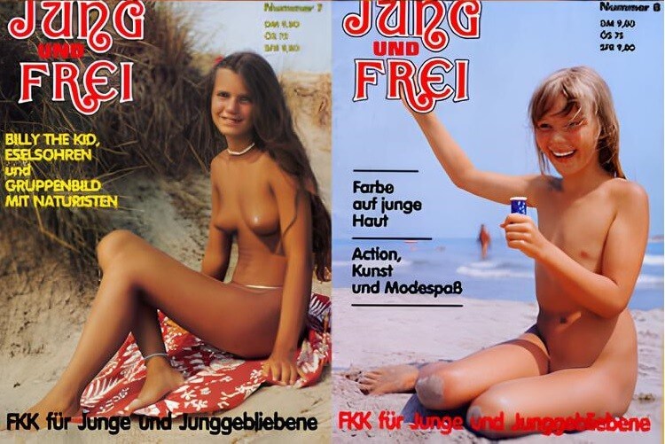 Jung und Frei # 5-8 - The desire to connect with nature and be unclothed
