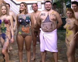AquaPark Pageant Night Full HD video - Living freely and naturally is the dream of naturists